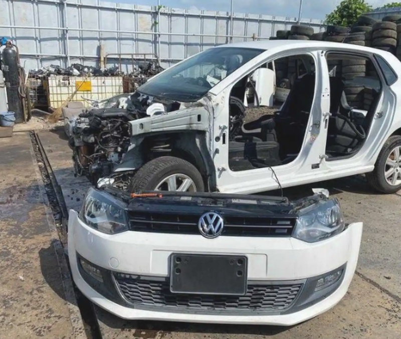 Передняя часть кузова от Volkswagen Polo, 2012-2014